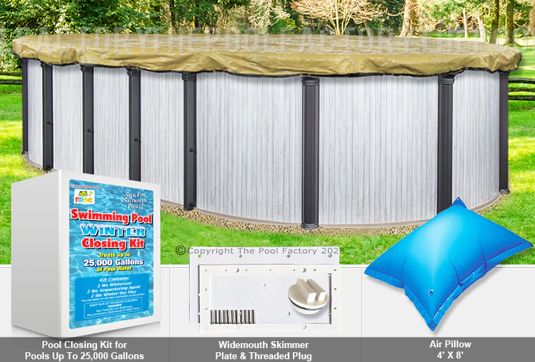 10'x19' Oval Ultimate Closing Package (WideMouth Plate)