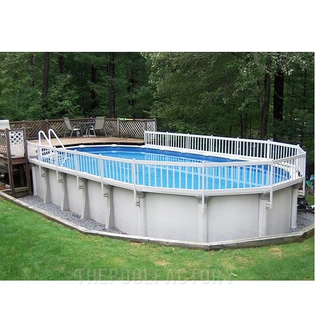 12'x17' Oval Vinyl Works Premium Resin Fence Kit - Image 5