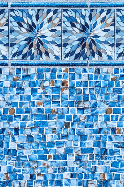 14'x20'x52" Oval Uni-Bead Sapphire Liner - 40 Gauge