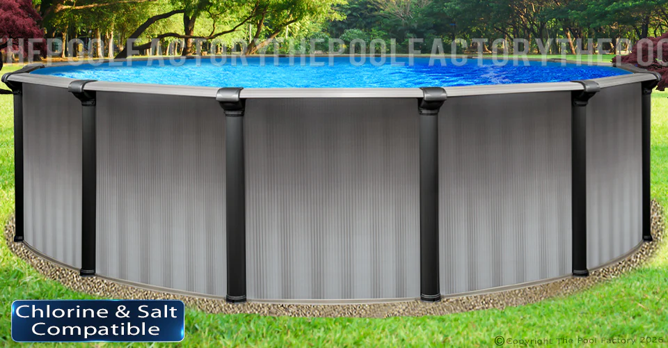 27'x54" Saltwater Edge Round Pool