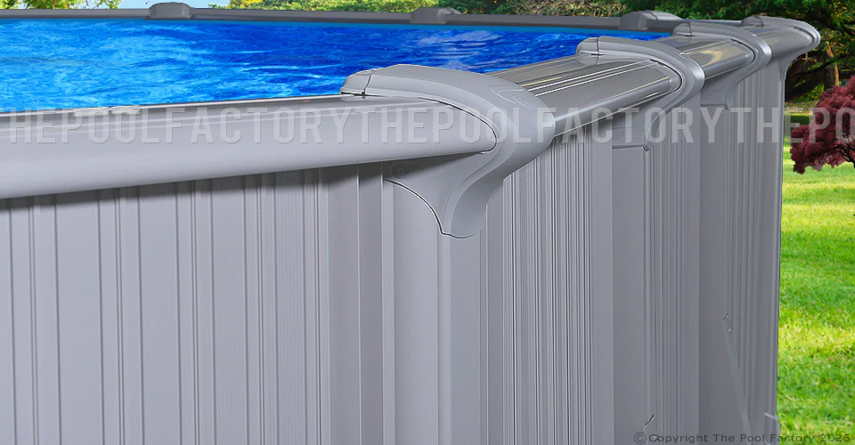 Intrepid Oval Pool With Extruded Aluminum Interlocking Wall - Image 4