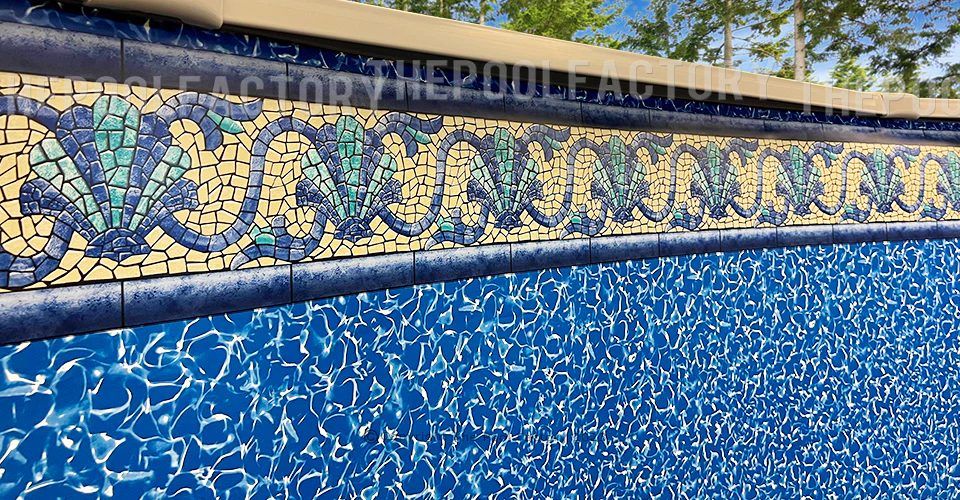 12'x20'x54" Oval Uni-Bead Beach Haven Liner - 40 Gauge - Image 3
