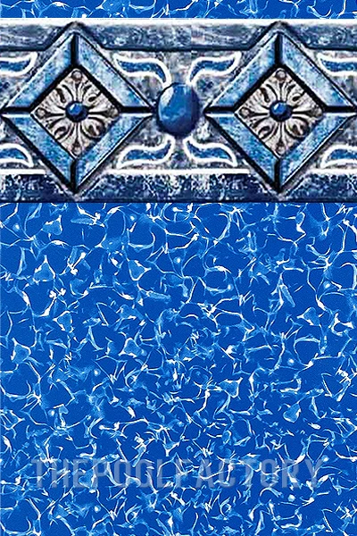 18'x33'x54" Oval Beaded Intrepid Liner - 40 Gauge