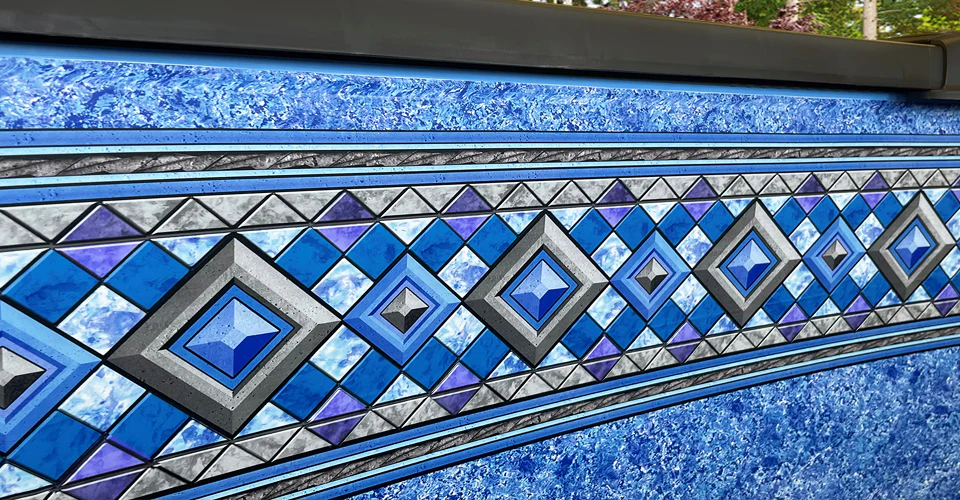 18'x33'x54" Oval J-Hook Diamond Key Liner - 30 Gauge - Image 3