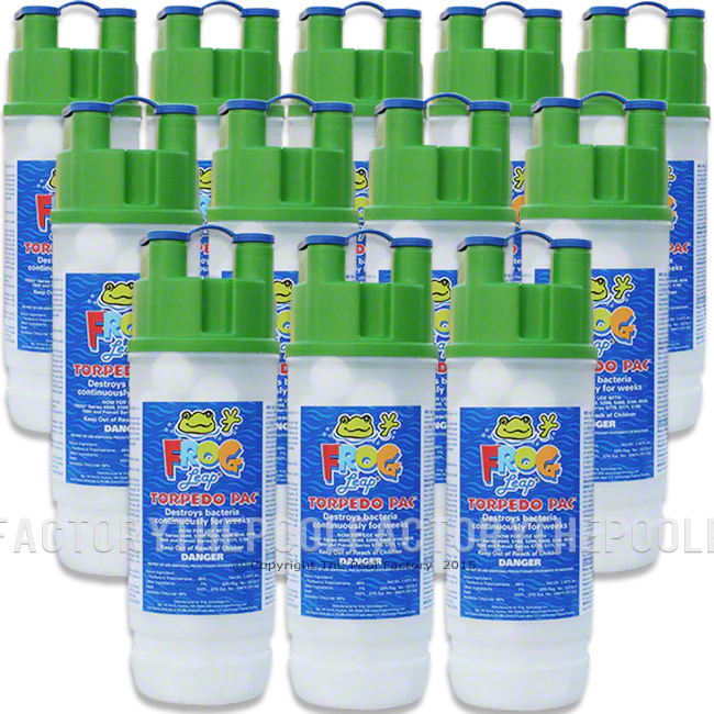 Pool Frog Leap Torpedo Pac - 12 Pack
