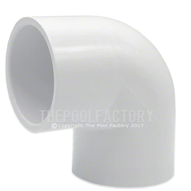 Lasco 1.5" SKT x 1.5" SKT (Slip x Slip) 90 Degree Elbow Adapter Fitting 406-015