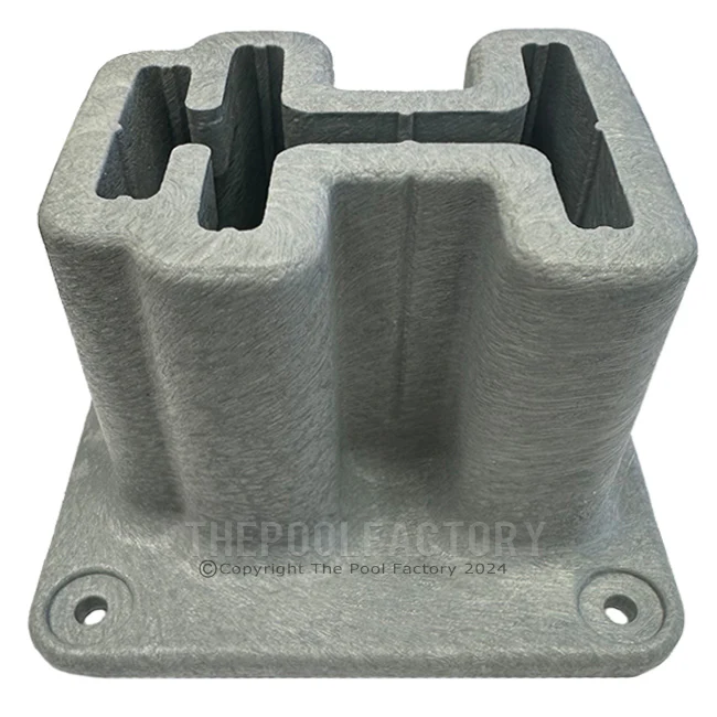 Replacement Plastic Flange for Vinyl Works Ladder - Grey