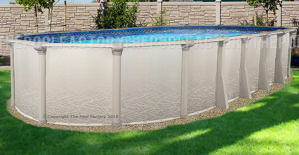 15'x30'x52" Saltwater 5000 Oval Pool