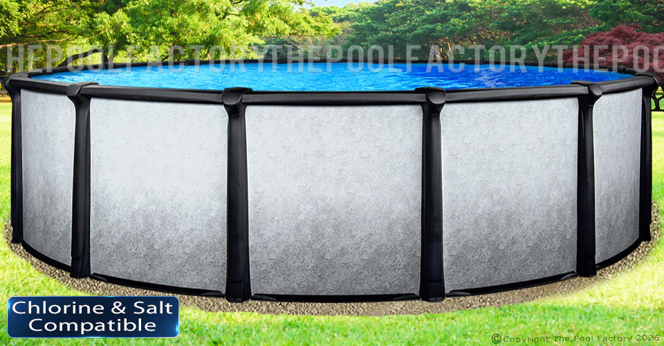 24'x54" Saltwater Twilight Round Pool