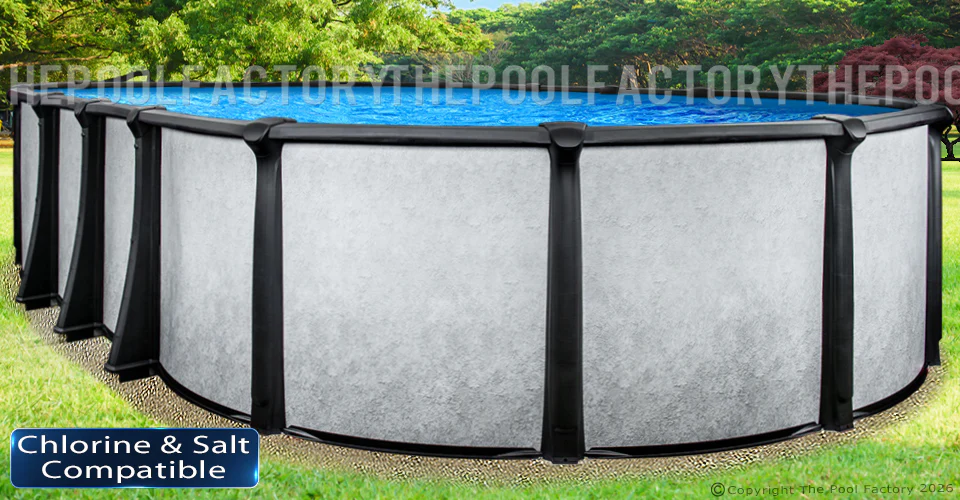 Saltwater Twilight Oval Pool
