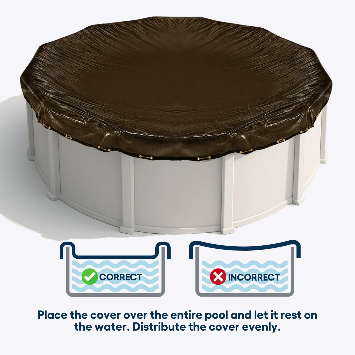 12' Round Super Heavy XXtreme Winter Cover - Image 11